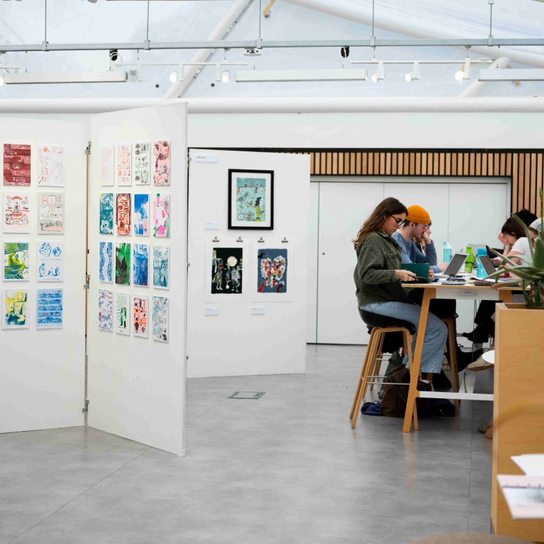 Image of student artwork from the 2022 Illustration festival