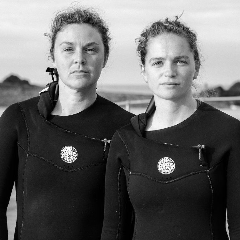 Portrait of women by the sea