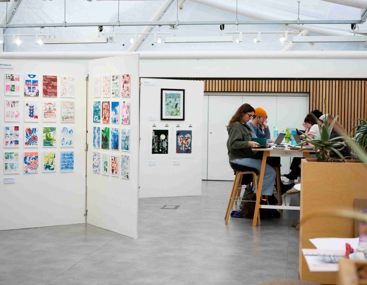 Image of student artwork from the 2022 Illustration festival