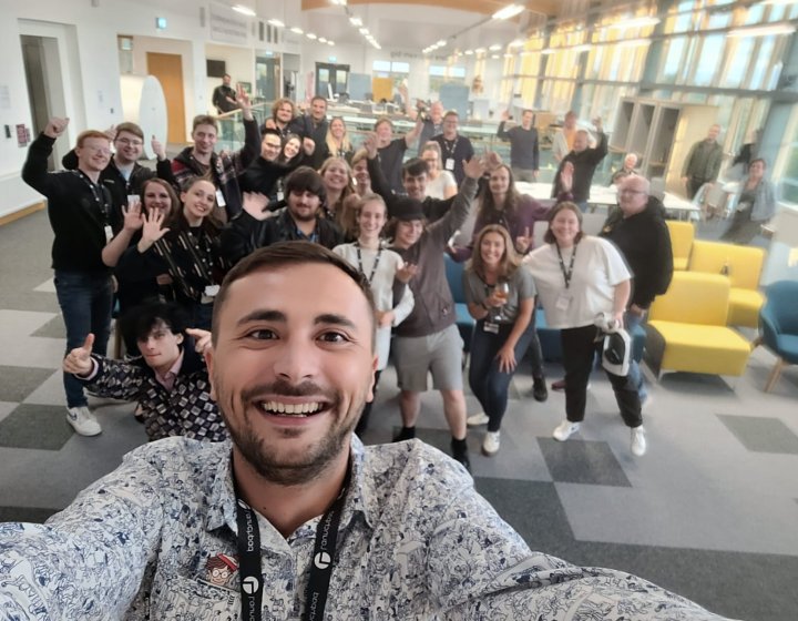 Techstars Startup Weekend selfie