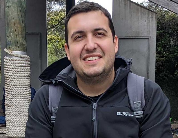 A head and shoulders photo Indie Game Development graduate Georgi Tsaklev
