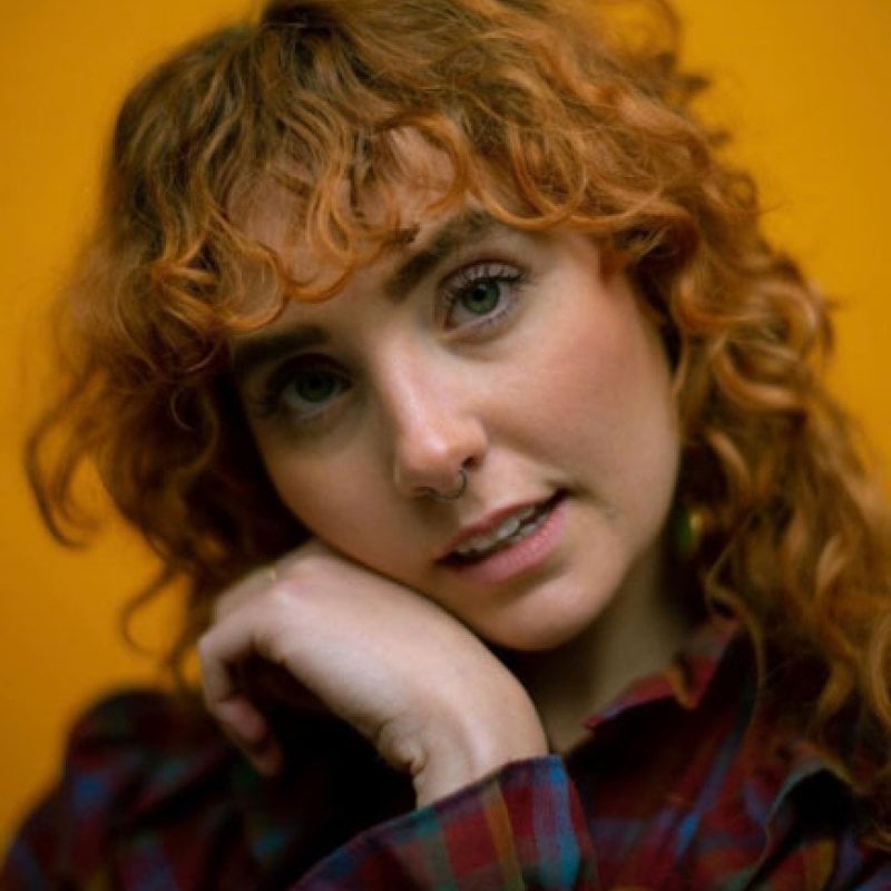 A headshot of comedian, Annabel Marlow