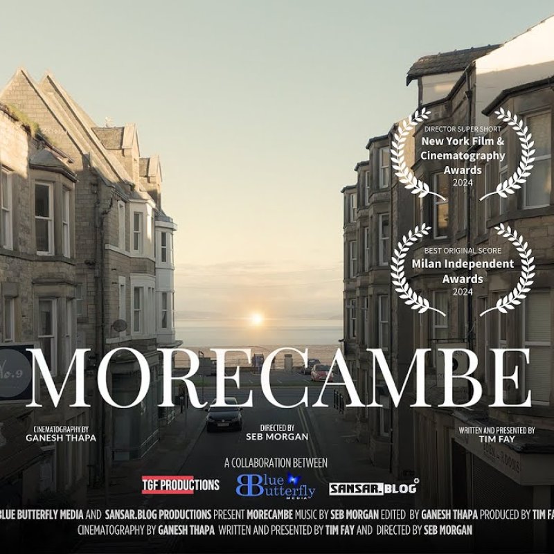 A film poster for Morecambe by Seb Morgan