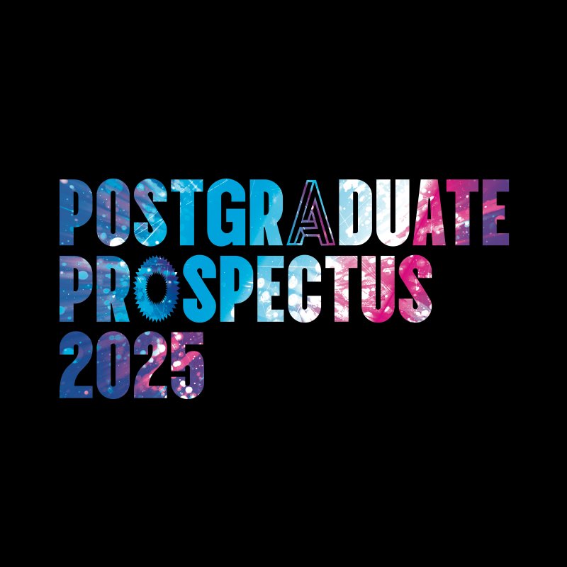 Postgraduate Prospectus 2025 front-cover